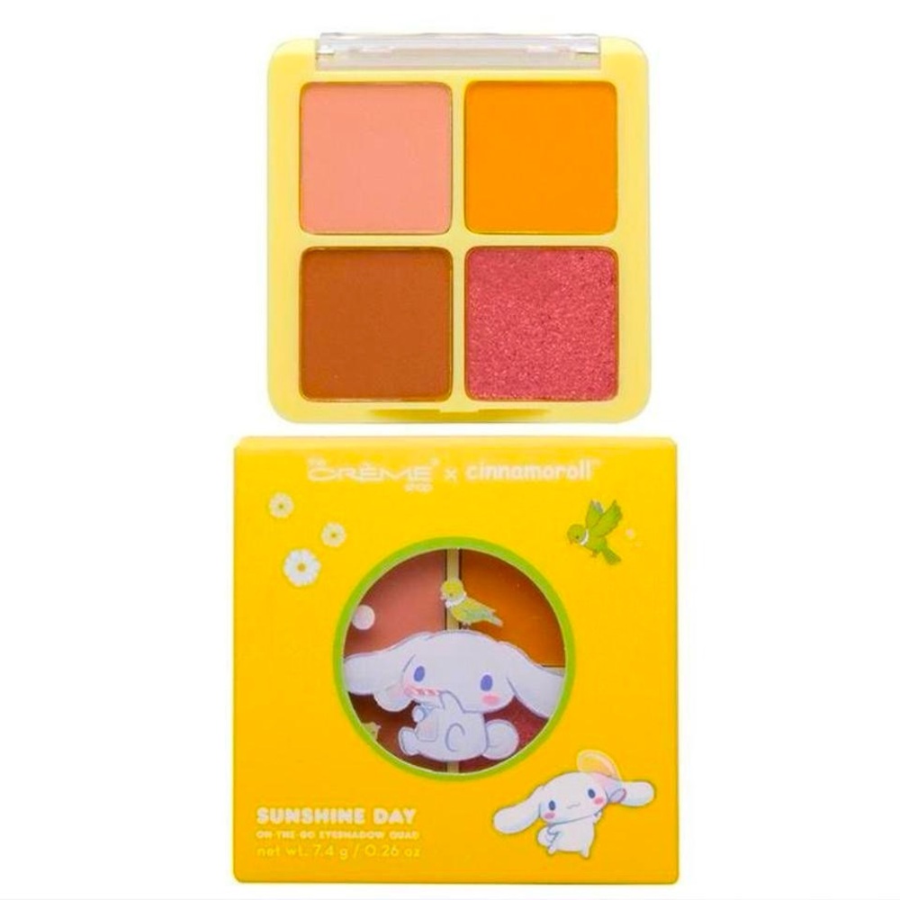 The Crème Shop × CINNAMOROLL eyeshadow palette